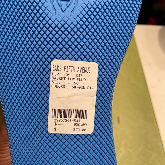 Gucci basket low top sneakers size 41.5 - Picture 4 of 4